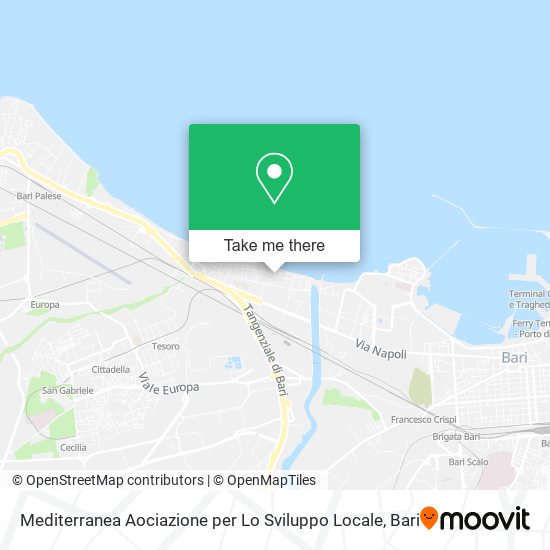Mediterranea Aociazione per Lo Sviluppo Locale map