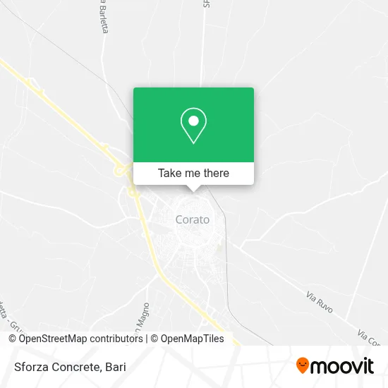 Sforza Concrete map