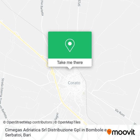 Cimegas Adriatica Srl Distribuzione Gpl in Bombole e Serbatoi map