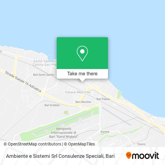 Ambiente e Sistemi Srl Consulenze Speciali map