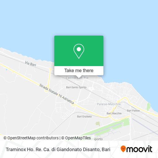Traminox Ho. Re. Ca. di Giandonato Disanto map