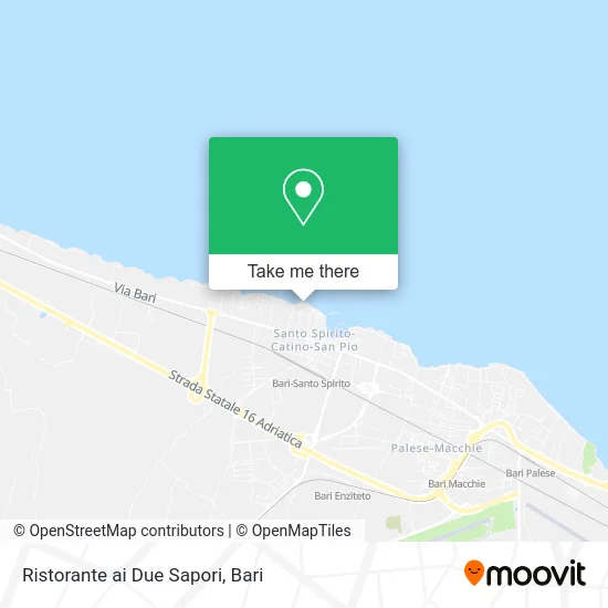 Restaurant of Two Flavors map