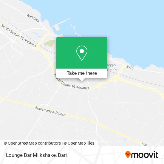 Milkshake Lounge Bar map