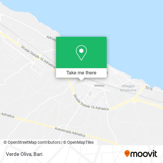 Verde Oliva map