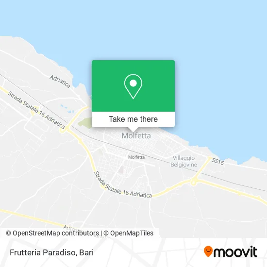 Frutteria Paradiso map