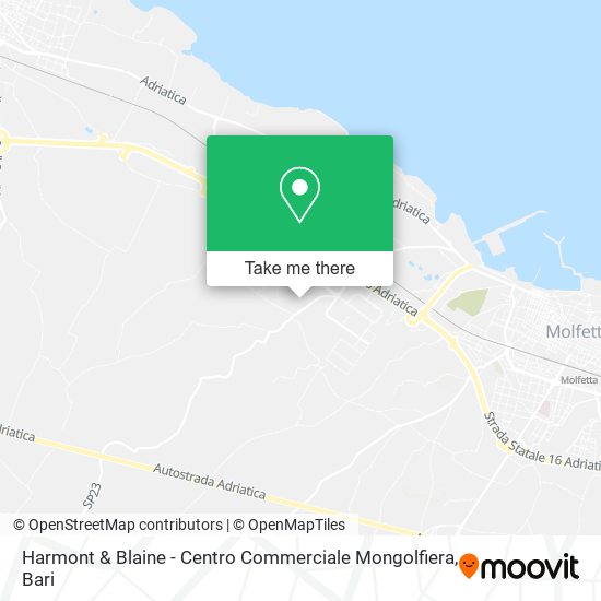 Harmont & Blaine - Centro Commerciale Mongolfiera map