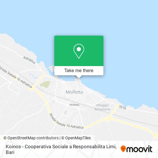 Koinos - Cooperativa Sociale a Responsabilita Limi map