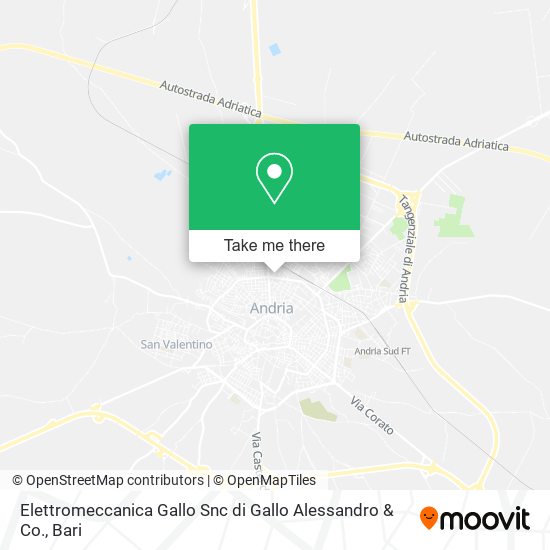Elettromeccanica Gallo Snc di Gallo Alessandro & Co. map