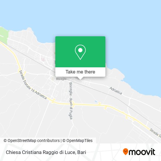 Chiesa Cristiana Raggio di Luce map