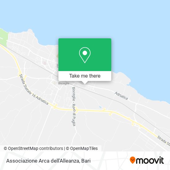 Associazione Arca dell'Alleanza map