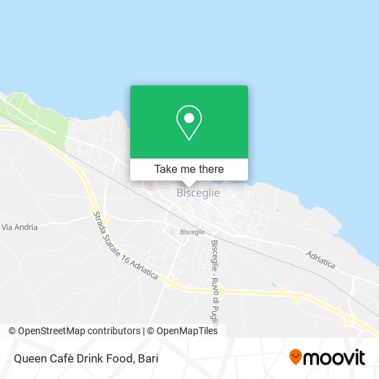 Queen Cafè Drink Food map