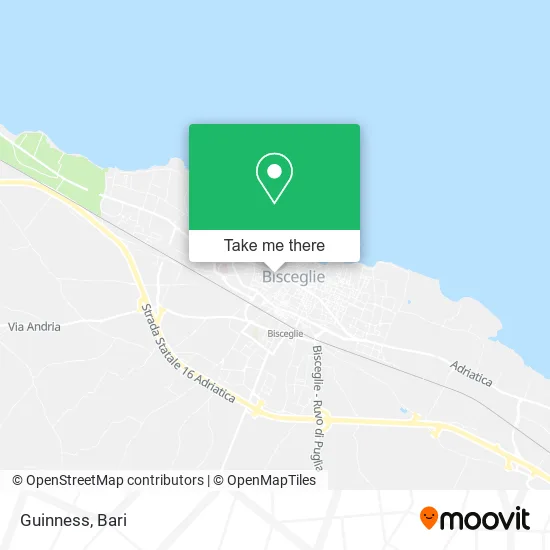 Guinness map