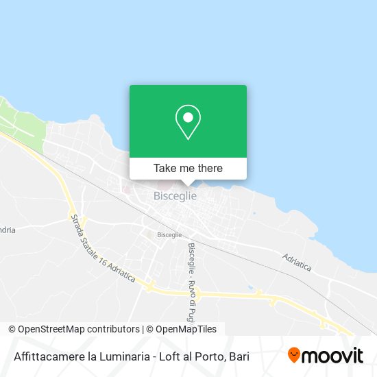 Affittacamere la Luminaria - Loft al Porto map
