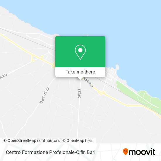 Centro Formazione Profeionale-Cifir map