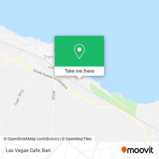 Las Vegas Cafe map