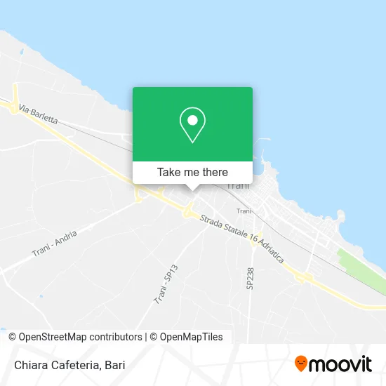 Chiara Cafeteria map