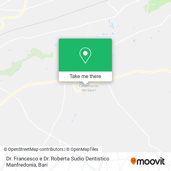 Dr. Francesco e Dr. Roberta Sudio Dentistico Manfredonia map
