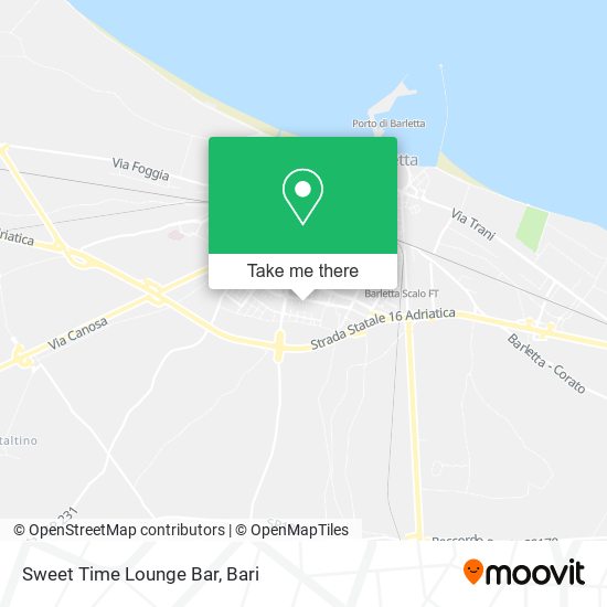 Sweet Time Lounge Bar map