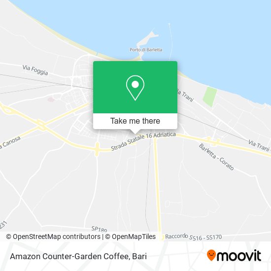 Amazon Counter-Garden Coffee map