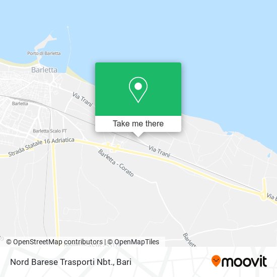 Nord Barese Trasporti Nbt. map