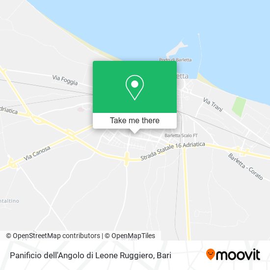 Panificio dell'Angolo di Leone Ruggiero map