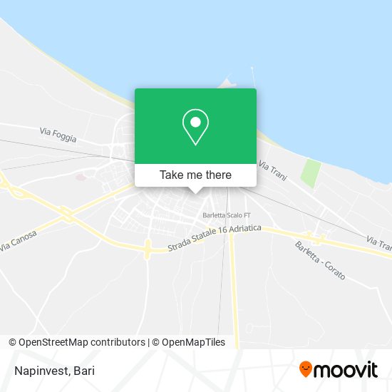 Napinvest map