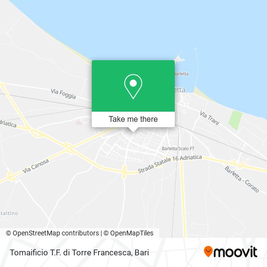 Tomaificio T.F. di Torre Francesca map