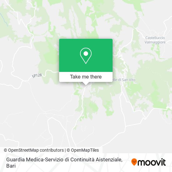 Guardia Medica-Servizio di Continuità Aistenziale map