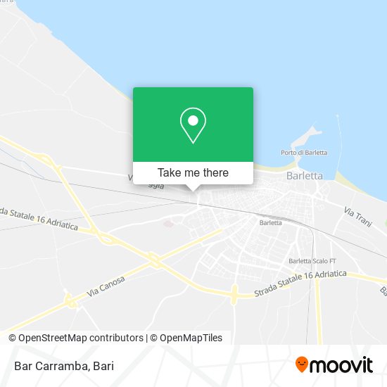 Bar Carramba map