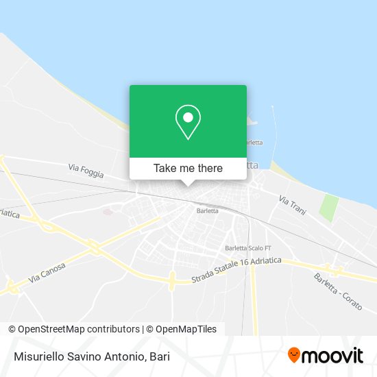 Misuriello Savino Antonio map
