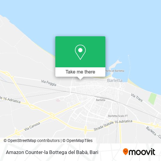 Amazon Counter-la Bottega del Babà map
