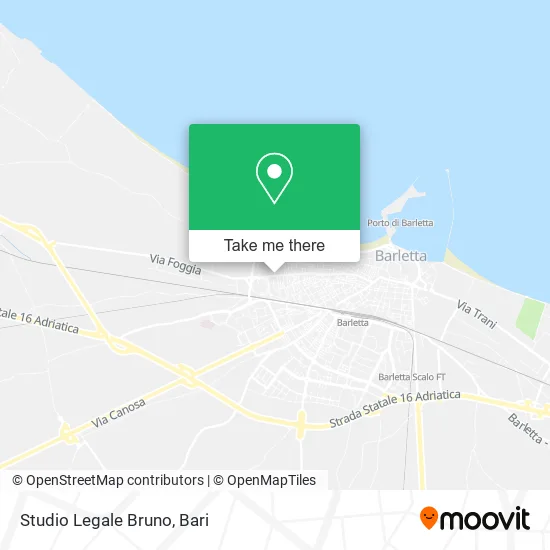 Bruno Legal Studio map