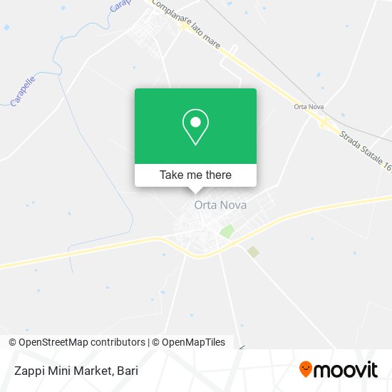 Zappi Mini Market map