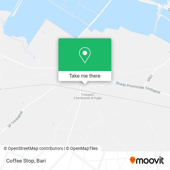 Coffee Stop map