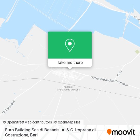 Euro Building Sas di Basanisi A. & C. Impresa di Costruzione map