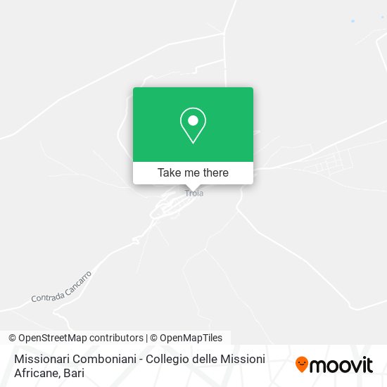 Missionari Comboniani - Collegio delle Missioni Africane map