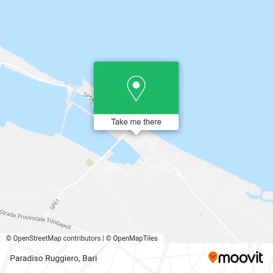 Paradiso Ruggiero map