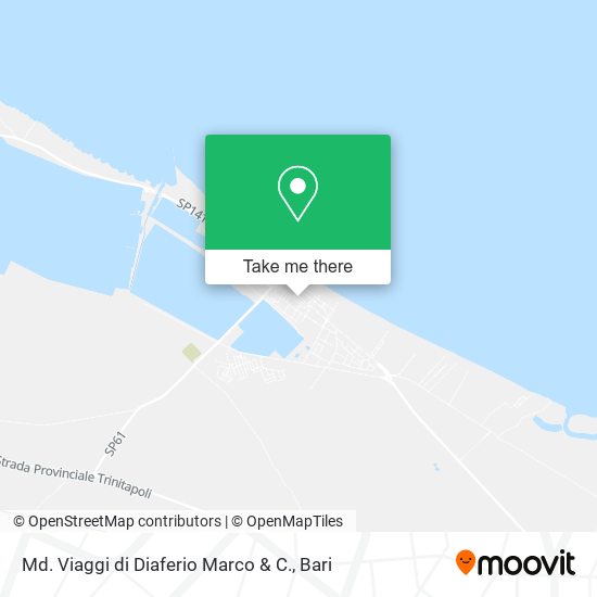 Md. Viaggi di Diaferio Marco & C. map
