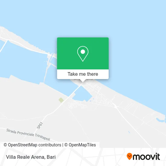 Villa Reale Arena map