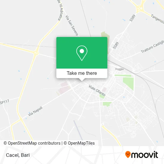 Cacel map
