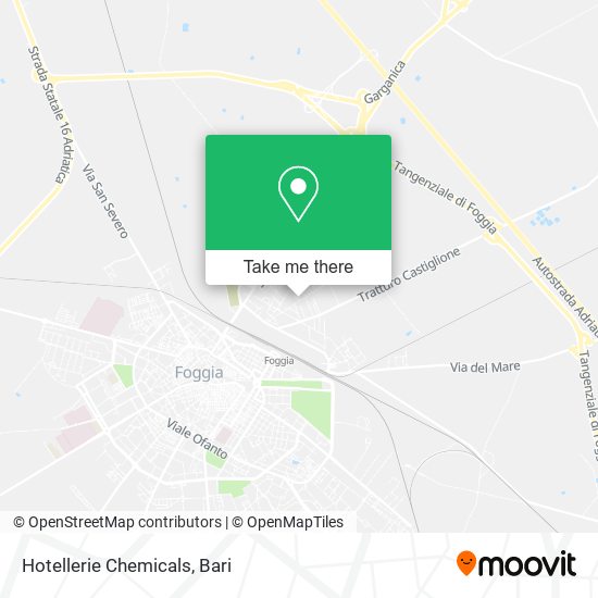 Hotellerie Chemicals map