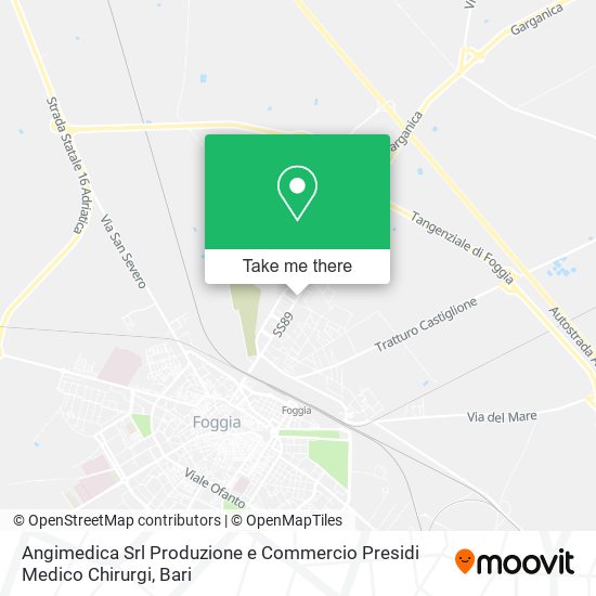 Angimedica Srl Produzione e Commercio Presidi Medico Chirurgi map