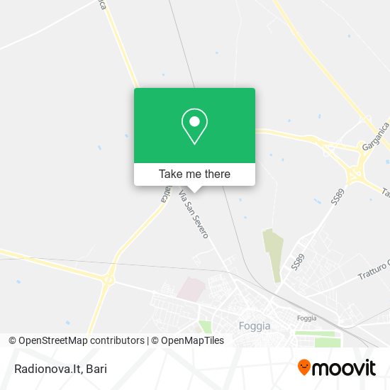 Radionova.It map