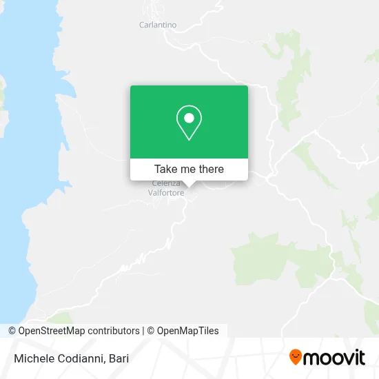 Michele Codianni map