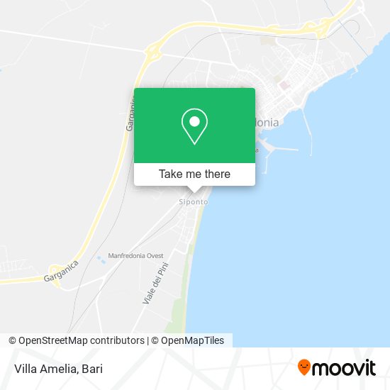 Villa Amelia map