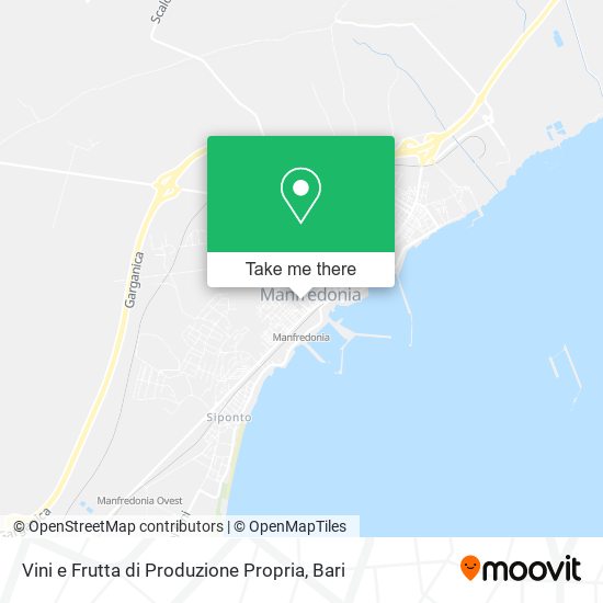 Vini e Frutta di Produzione Propria map