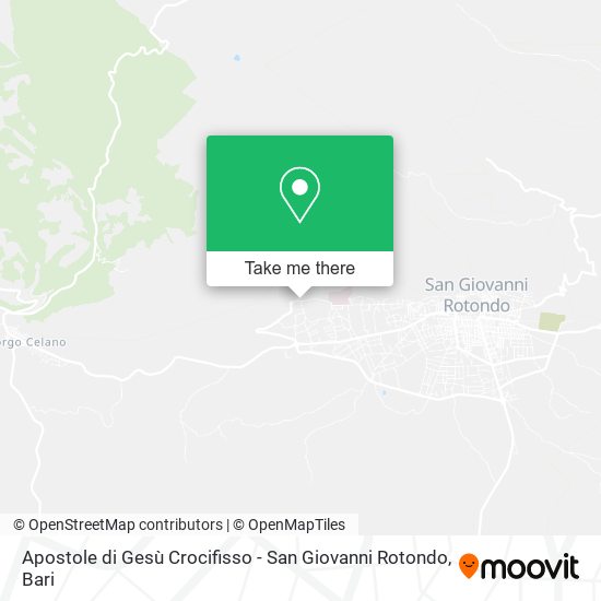 Apostole di Gesù Crocifisso - San Giovanni Rotondo map