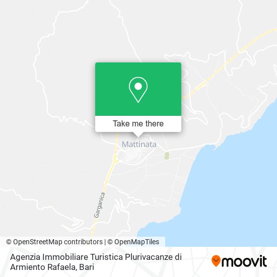 Agenzia Immobiliare Turistica Plurivacanze di Armiento Rafaela map