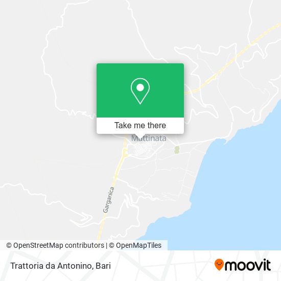 Trattoria da Antonino map
