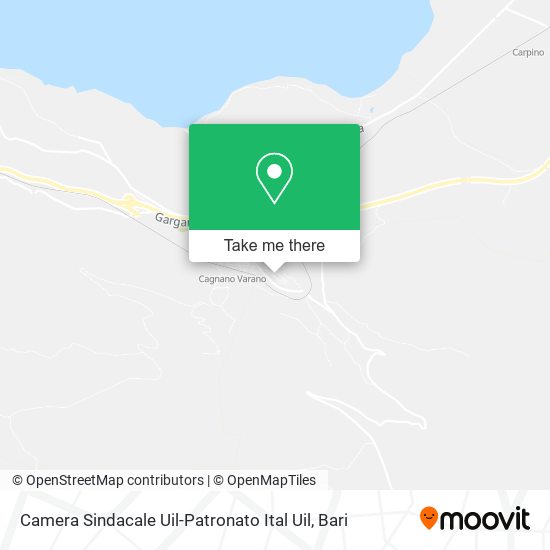 Camera Sindacale Uil-Patronato Ital Uil map